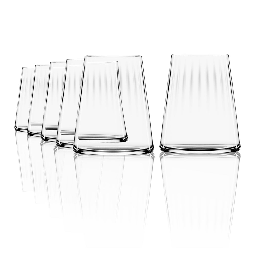 Rödvins- och vattenglas Symphony 500ml - set av 6st
