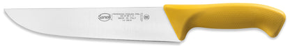 Slaktarkniv Skin line 22cm från Sanelli med gult handtag