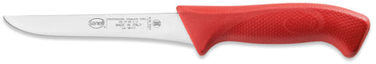 Urbeningskniv smal Skin line 16cm från Sanelli med rött handtag