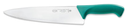 Kockkniv Skin line 25cm från Sanelli med grönt handtag