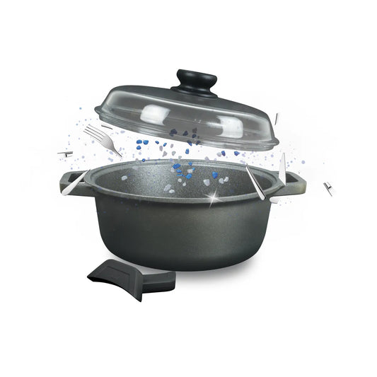 Gryta med lock Blackplus induktion 2,25L