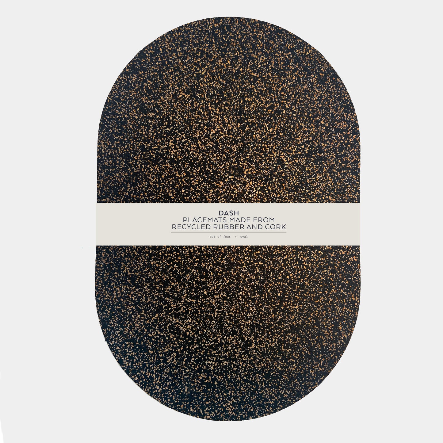 Bordsunderlägg, Dash oval - set av 4st