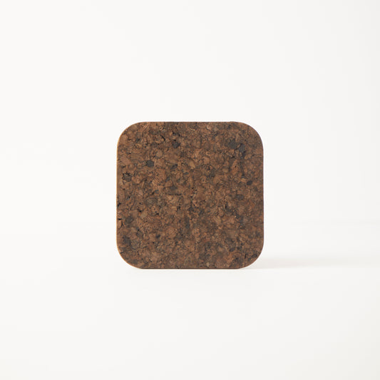 Glasunderlägg, Smoked Cork - 4st